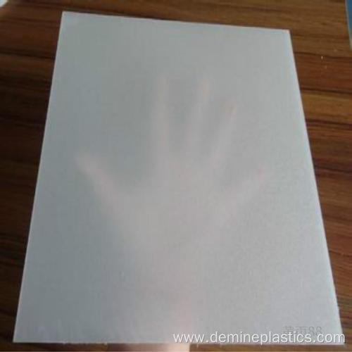Frosted Solid Anti UV Polycarbonate Sheet